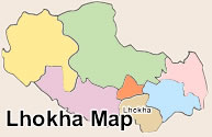 Lhokha Map